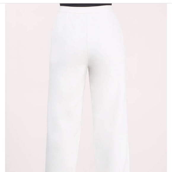 White Palazzo Pants - NWT - Picture 4 of 4